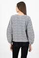 Pepe Jeans London Bluza cu model houndstooth Bianca Femei