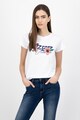 Pepe Jeans London Ailissa póló virágos hímzéssel női