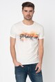 Pepe Jeans London Tricou slim fit cu imprimeu logo Melvin Barbati