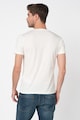 Pepe Jeans London Tricou slim fit cu imprimeu logo Melvin Barbati