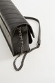 Mango Geanta crossbody de piele ecologica cu bareta din lant Viena Femei