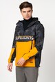 SUPERDRY Jacheta fara inchidere cu imprimeu camuflaj si logo Core Barbati