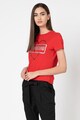 Love Moschino Tricou cu logo stralucitor Femei