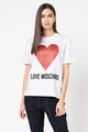 Love Moschino Tricou cu imprimeu logo Femei