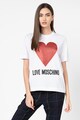 Love Moschino Tricou cu imprimeu logo Femei