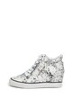 CALVIN KLEIN JEANS Pantofi sport cu talpa wedge ascunsa si imprimeu abstract Ritzy Femei