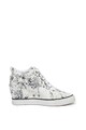 CALVIN KLEIN JEANS Pantofi sport cu talpa wedge ascunsa si imprimeu abstract Ritzy Femei