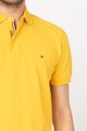 Tommy Hilfiger Tailored Tricou polo regular fit din material pique MW0MW11621-TBY- Barbati