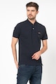 Tommy Hilfiger Tailored Tricou polo regular fit din material pique cu aplicatie logo Barbati