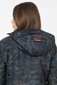 Geographical Norway Geaca fara inchidere, cu imprimeu camuflaj Boomera Femei