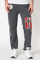 Geographical Norway Pantaloni sport cu aplicatii logo Myer Barbati