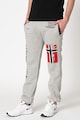 Geographical Norway Pantaloni sport cu aplicatii logo Myer Barbati