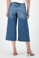 EDC by Esprit Pantaloni culotte din denim, cu croiala lejera si aspect decolorat Femei