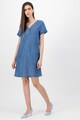 Esprit Rochie din chambray cu decolteu in V Femei