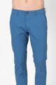 Esprit Pantaloni chino slim fit din amestec de bumbac organic Barbati