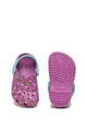 Crocs Saboti slingback convertibili cu model curcubeu Fete