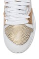 Puma Pantofi sport de piele cu detalii contrastante Blaze Gold Femei