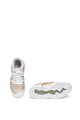 Puma Pantofi sport de piele cu detalii contrastante Blaze Gold Femei