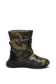 Love Moschino Ghete din piele cu imprimeu camuflaj Femei