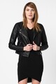 Vero Moda Jacheta biker crop de piele ecologica Riafavo Femei