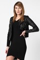 Vero Moda Jacheta biker crop de piele ecologica Riafavo Femei