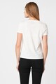 Vero Moda Tricou din bumbac organic cu aplicatie frontala Tovediana Femei