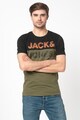 Jack & Jones Tricou slim fit cu model colorblock Miller Barbati