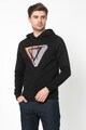 Jack & Jones Hanorac cu captuseala de fleece cu imprimeu cauciucat Booster Barbati