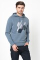 Jack & Jones Hanorac cu captuseala de fleece cu imprimeu cauciucat Booster Barbati