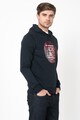 Jack & Jones Hanorac cu captuseala de fleece cu imprimeu cauciucat Booster Barbati