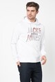 Jack & Jones Hanorac cu captuseala de fleece cu imprimeu cauciucat Booster Barbati