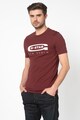 G-Star RAW Tricou slim fit cu imprimeu logo si decolteu la baza gatului Barbati