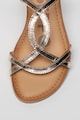 Gioseppo Sandale de piele cu aspect metalizat Navassa Femei