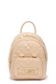 Love Moschino Rucsac mic din piele ecologica, cu aplicatie logo metalica Femei