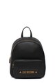 Love Moschino Rucsac de piele ecologica, cu aplicatie logo metalica Femei