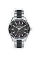 ARMANI EXCHANGE Ceas quartz cu un cadran cu aspect texturat Barbati