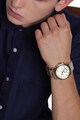 ARMANI EXCHANGE Овален часовник с метална верижка Мъже