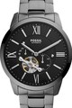 Fossil Ceas automatic cu bratara metalica Barbati