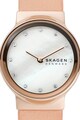 Skagen Set de ceas cu cadran mother of pearl si bratara Freja - 2 piese Femei