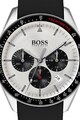 HUGO BOSS Ceas cronograf cu o curea de silicon Barbati