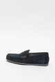 Geox Pantofi penny loafer de piele intoarsa Mirvin Barbati