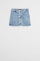 Mango Fusta mini din denim Allegra Fete