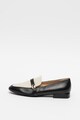 Furla Pantofi loafer de piele cu segment din material textil Femei