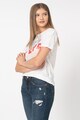 Pepe Jeans London Tricou cu imprimeu logo Femei