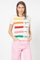 United Colors of Benetton Pulover tricotat fin, cu imprimeu Femei