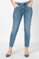 Pepe Jeans London Blugi mom fit cu croiala conica Violet Femei