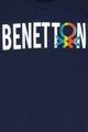United Colors of Benetton Bluza cu imprimeu logo Baieti