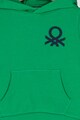 United Colors of Benetton Hanorac cu garnitura logo pe gluga Baieti