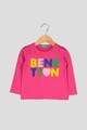 United Colors of Benetton Bluza cu aplicatie logo Fete