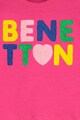 United Colors of Benetton Bluza cu aplicatie logo Fete